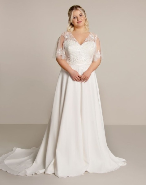 Empire Waist Plus-size Wedding Gowns